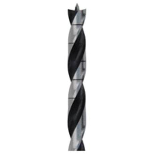 Brad Point Wood Bit, 1/2", 6" Length, 3/8" Shank NRZ Safety Inc.