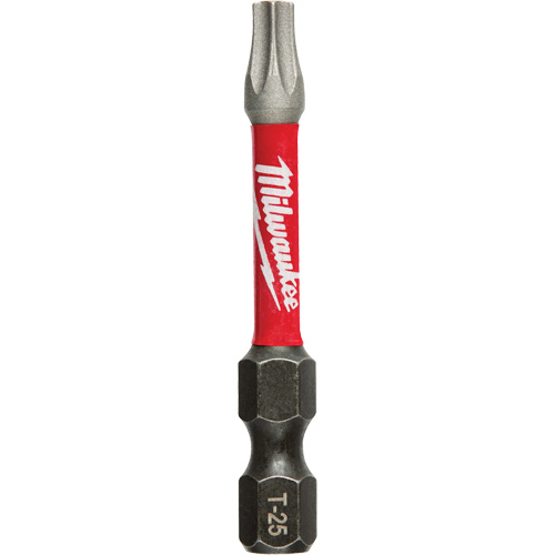 Shockwave Impact Power Bit, Torx, T-25 Tip, 1/4" Drive Size, 2" Length NRZ Safety Inc.