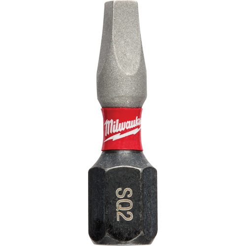 Foret &agrave; chocs Shockwave, Carr&eacute;e, #2, Prise 1/4" NRZ Safety Inc.