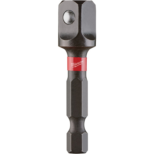 Adaptateurs de douilles &agrave; chocs Shockwave, 1/4" Prise, Dimension m&acirc;le 3/8", Sph&eacute;rique, 1-7/8" lo NRZ Safety Inc.