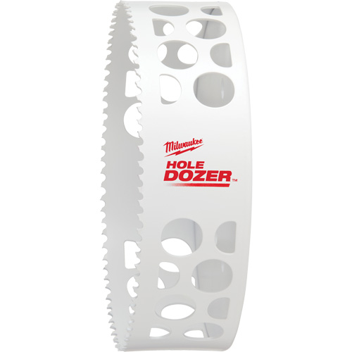 Hole Dozer Hole Saw, 6", 1-5/8" Depth of Cut, Bi-Metal NRZ Safety Inc.