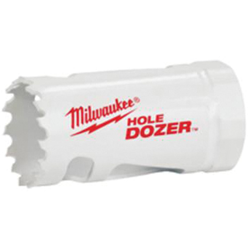 Scie-cloche Hole Dozer avec arbre, 1-1/4", Profondeur de la coupe 1-5/8", Bim&eacute;tal NRZ Safety Inc.