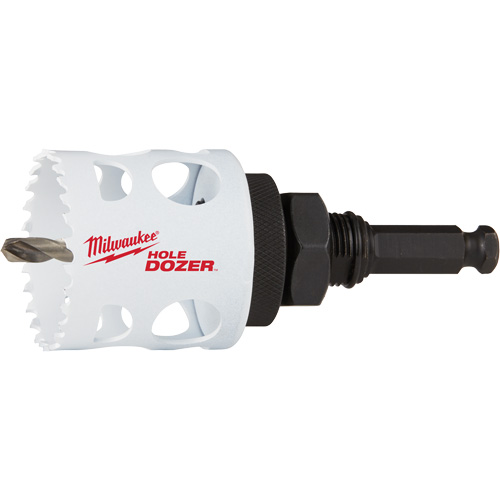 Hole Dozer Hole Saw with Arbor, 2", 1-5/8" Depth of Cut, Bi-Metal NRZ Safety Inc.