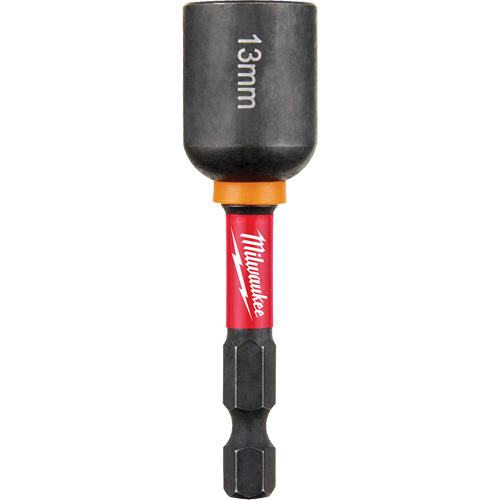 Tourne-&eacute;crou Shockwave Impact Duty, Embout 1/4", Prise 13 mm, 2-9/16" lo, Magn&eacute;tique NRZ Safety Inc.