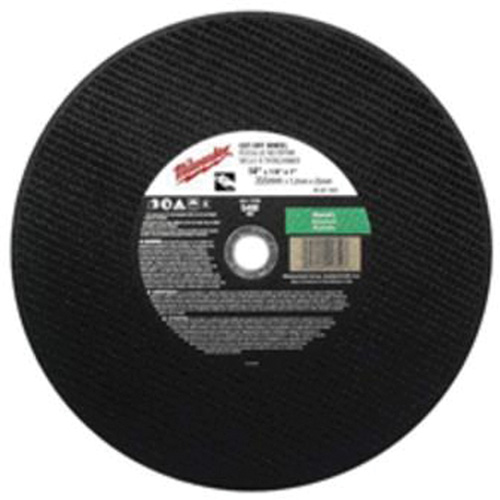 Premium Cut-Off Wheels, 14" x 1/8", 20 mm Arbor, Type 1, Silicon Carbide, 5400 RPM NRZ Safety Inc.