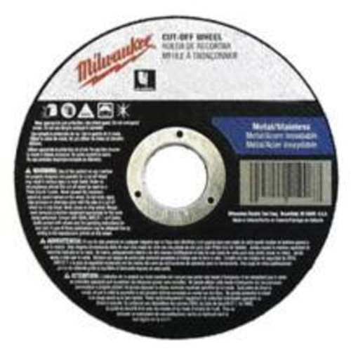 Meules &agrave; tronçonner &agrave; centre abaiss&eacute;, 4-1/2" x 0,045", Arbre de 7/8", Type 27, Oxyde d'aluminium, 13580 Tr/min NRZ Safety Inc.