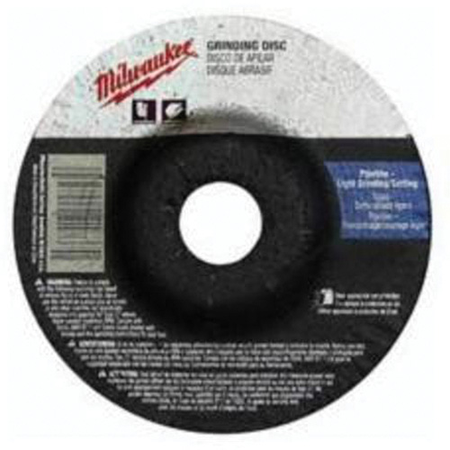 Meule, 4-1/2" x 1/8", Arbre 7/8", Oxyde d'aluminium, Type 27 NRZ Safety Inc.