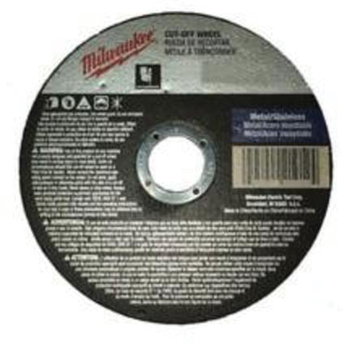 Meules &agrave; tronçonner renforc&eacute;es, 5" x 0,045", Arbre de 7/8", Type 1, Oxyde d'aluminium, 13580 Tr/min NRZ Safety Inc.