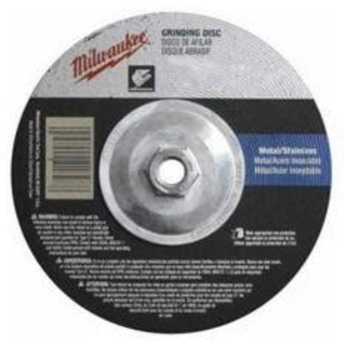 Grinding Wheel, 7" x 1/4", 5/8"-11 Arbor, Aluminum Oxide, Type 27 NRZ Safety Inc.