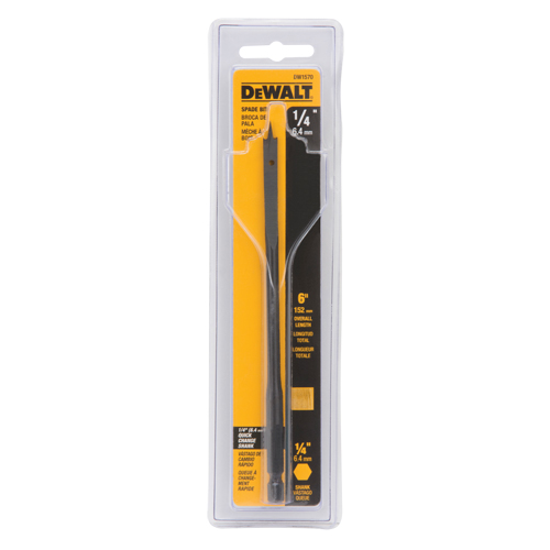 Foret &agrave; trois pointes, Diam&egrave;tre de 1/4", Tige 1/4", Longeur de 6" NRZ Safety Inc.
