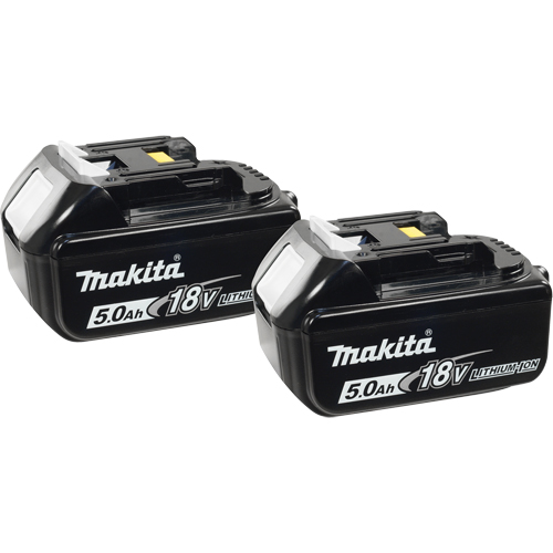 Batteries, Lithium-Ion, 18 V, 5.0 A NRZ Safety Inc.