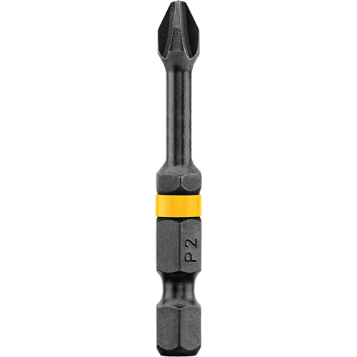 Embout Impact Ready no 2 Phillips 2' de Dewalt, Phillips, Embout #2, Prise 1/4", Longueur 2" NRZ Safety Inc.