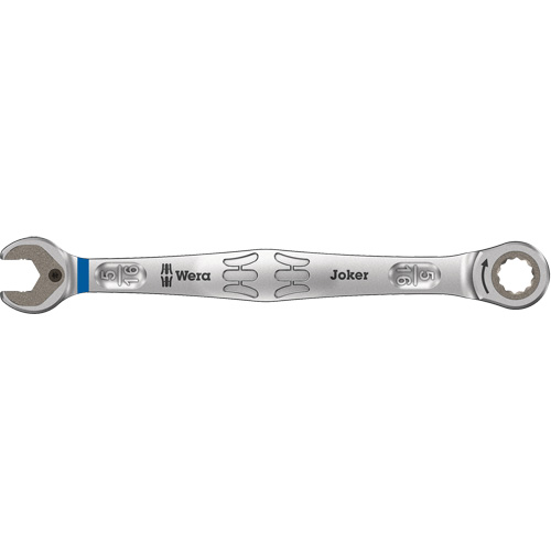 Cl&eacute; combin&eacute;e Joker 5/16, 12 pans, 5/16", Fini Chrome NRZ Safety Inc.