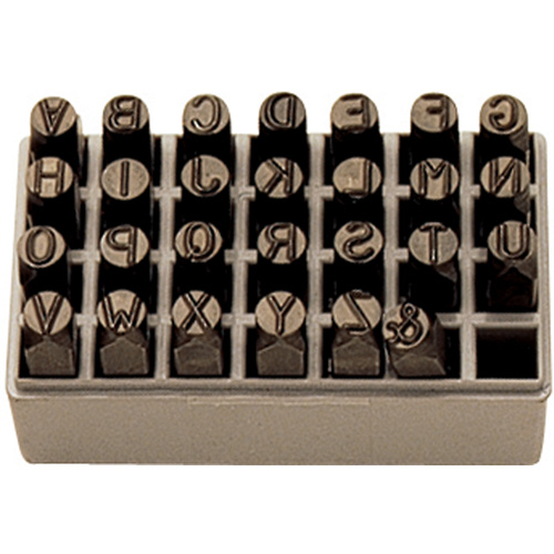Letter Hand Stamp Set, 27 Pieces NRZ Safety Inc.