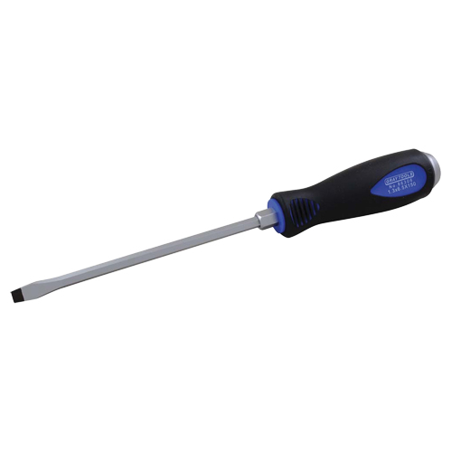 Slotted Screwdriver, 1/4", 10-1/4" L, Cushion Grip Handle NRZ Safety Inc.