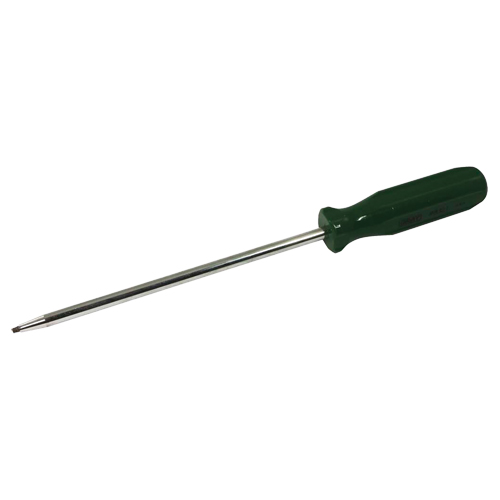 Square Screwdriver, #1 Tip, Round, 12-1/4" L, Plastic Handle NRZ Safety Inc.