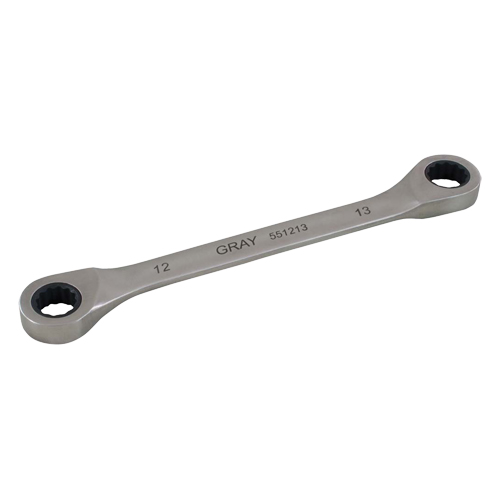 Cl&eacute; &agrave; cliquet polygonale double pour engrenage, 12 pans, 8 mm x 9 mm, Fini Ordinaire NRZ Safety Inc.