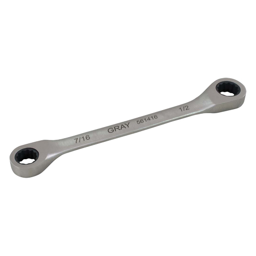 Cl&eacute; &agrave; cliquet polygonale double pour engrenage, 12 pans, 5/16" x 3/8", Fini Ordinaire NRZ Safety Inc.
