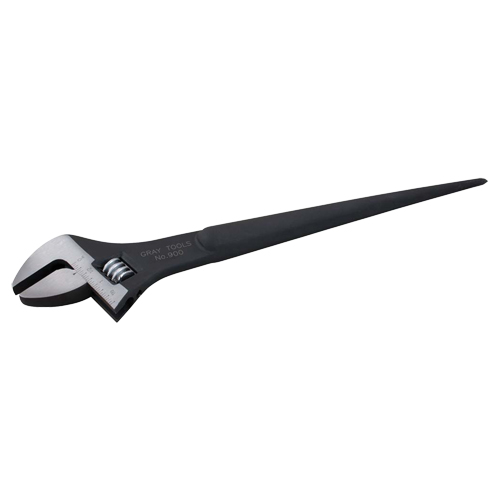 Cl&eacute; charpentier ajustable, 15" lo, la max. 1-3/4", Oxyde noir NRZ Safety Inc.