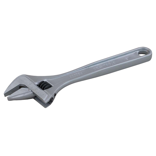 Adjustable Wrench, 6" L, 1" Max Width, Plain NRZ Safety Inc.