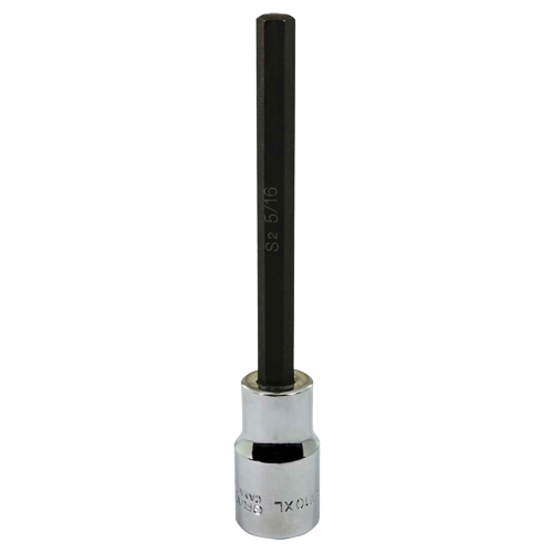 Socket, Hex, 5/16" x 5" L, 1/2" Square Drive Drive NRZ Safety Inc.
