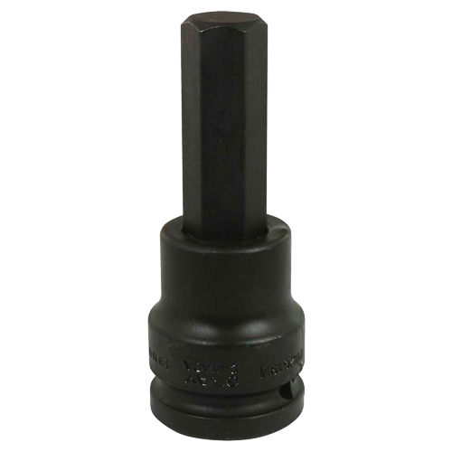 Impact Bit Socket, Hex, 19 mm x 3/4" Drive NRZ Safety Inc.