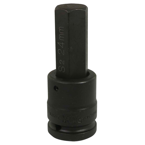 Douille pour foret &agrave; chocs, Hexagonale, 24 mm x Prise 3/4" NRZ Safety Inc.