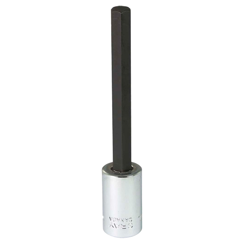Extra Long Bit  Socket, 8 mm x 4" L, 3/8" Drive NRZ Safety Inc.