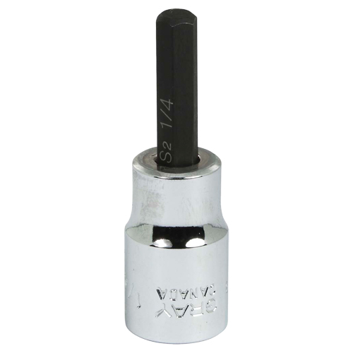 Bit Socket, 1/4" x 2-3/10" L, 3/8" Drive NRZ Safety Inc.