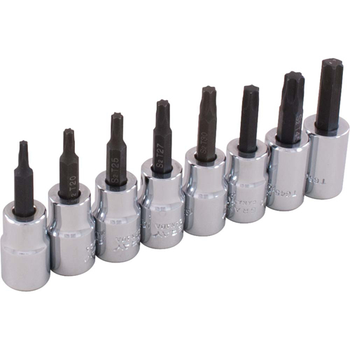 Jeu de douilles, Torx, Prise 3/8", 8 mrcx NRZ Safety Inc.