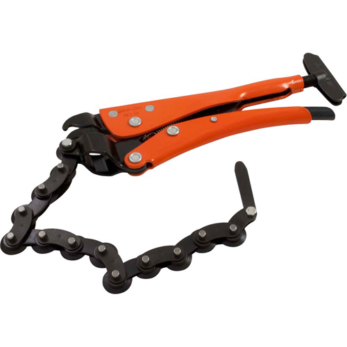 Locking Chain Clamp Pliers, 10-1/2" Length, Omnium Grip NRZ Safety Inc.