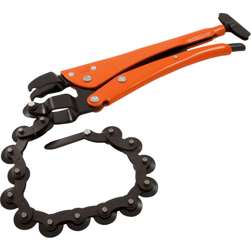 Locking Chain Pipe Cutter Pliers, 12-1/2" Length, Omnium Grip NRZ Safety Inc.