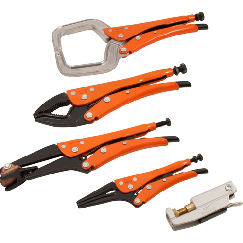 Welding Locking Plier Set, 5 Pieces NRZ Safety Inc.