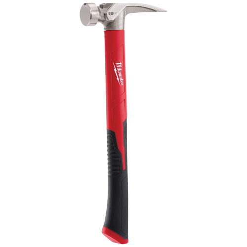 Smooth Face Hammer, 19 oz., Fibreglass Handle, 15-1/4" L NRZ Safety Inc.