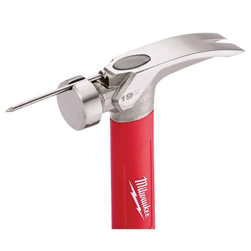 Smooth Face Hammer, 19 oz., Fibreglass Handle, 15-1/4" L NRZ Safety Inc.