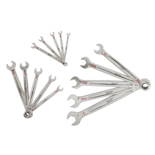 Wrench Set, Combination, 15 Pieces, Imperial NRZ Safety Inc.