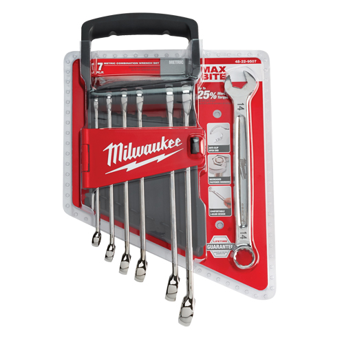 Jeu de cl&eacute;s mixtes, Combinaison, 7 morceaux, M&eacute;trique NRZ Safety Inc.