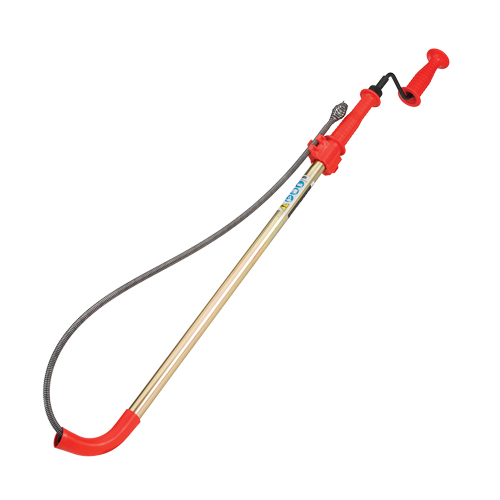 Toilet Auger, Manual, Bulb, 6' Cable Length, 1/2" Cable Diameter NRZ Safety Inc.