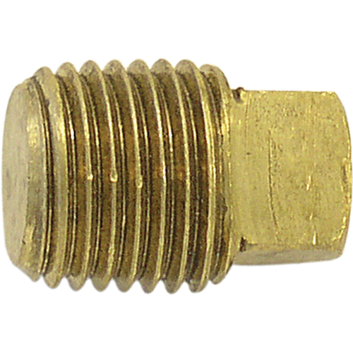 Pipe Plugs (Square Head), 1/2" Dia., Brass NRZ Safety Inc.