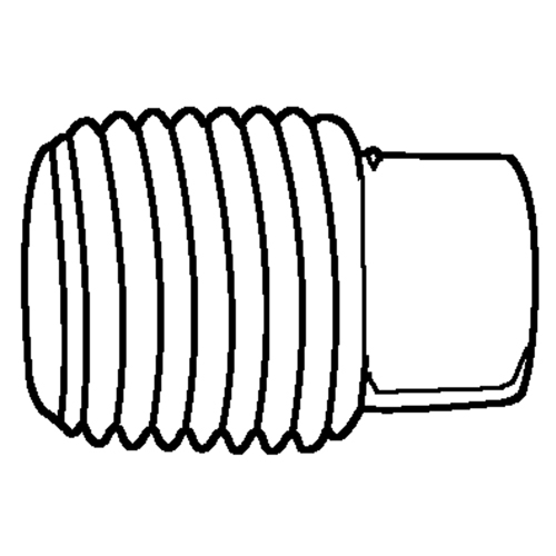 Pipe Plugs (Square Head), 1/8" Dia., Brass NRZ Safety Inc.