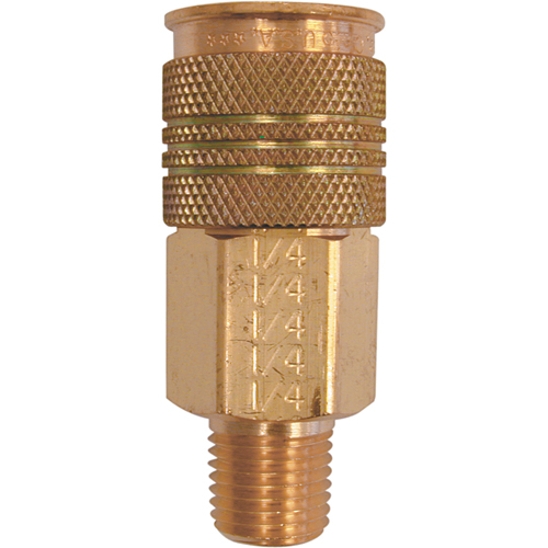 Uniquik Quick Coupler, Brass NRZ Safety Inc.