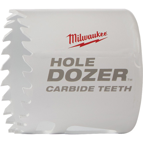 Hole Dozer Saw with Carbide Teeth, 2", 1-63/100" Depth of Cut, Carbide NRZ Safety Inc.