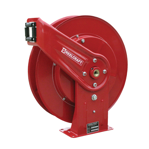 General Hose Reel, Single Hose, 7" W x 19-3/4" D x 20-1/4" H NRZ Safety Inc.