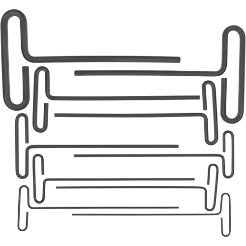 Jeu de cl&eacute;s hexagonales &agrave; poign&eacute;e en T &agrave; boucle, 10 mcx, Imp&eacute;rial NRZ Safety Inc.