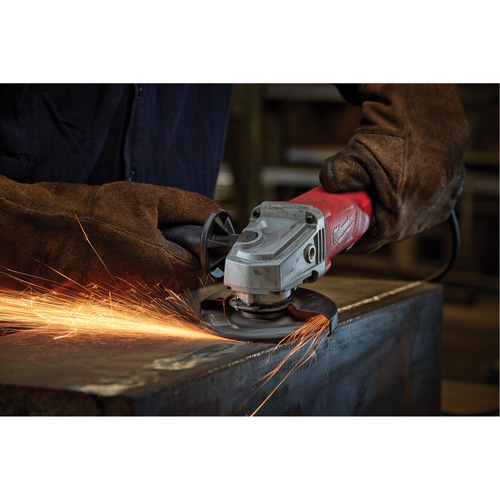 Small Angle Grinder, 4-1/2", 120 V, 11 A, 12000 RPM NRZ Safety Inc.