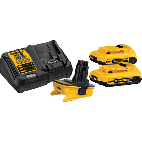Battery Adapter Kit, Lithium-Ion, 20 V, 2.0 Ah NRZ Safety Inc.