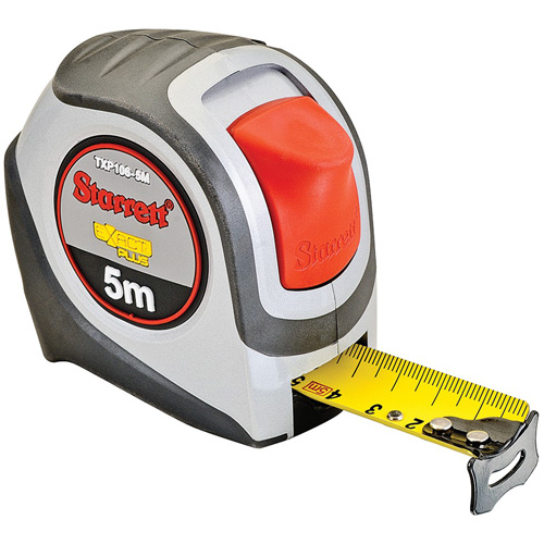 Ruban &agrave; mesurer de s&eacute;rie KTXP, 1-3/5" x 5 m, Marques de goujon M&eacute;trique NRZ Safety Inc.