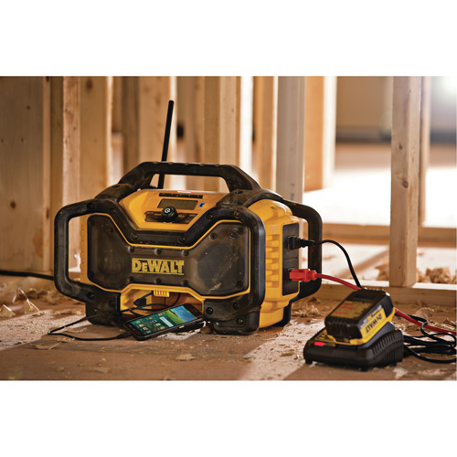 Jobsite Bluetooth Radio (Tool Only), Lithium-Ion, 60V NRZ Safety Inc.