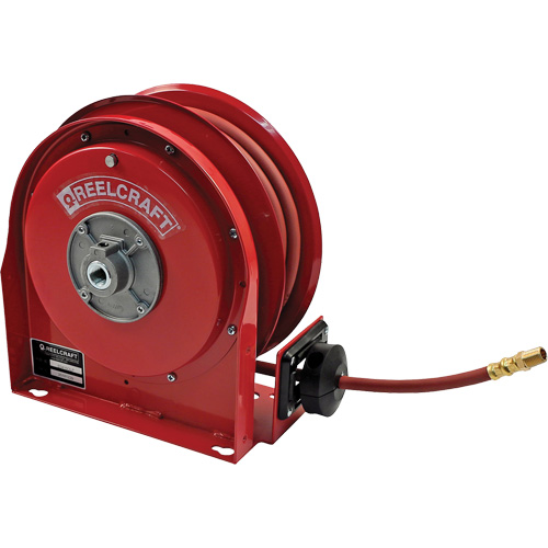 3000 Compact Hose Reel, Air, 1/4" x 25', Single Hose, 300 psi NRZ Safety Inc.