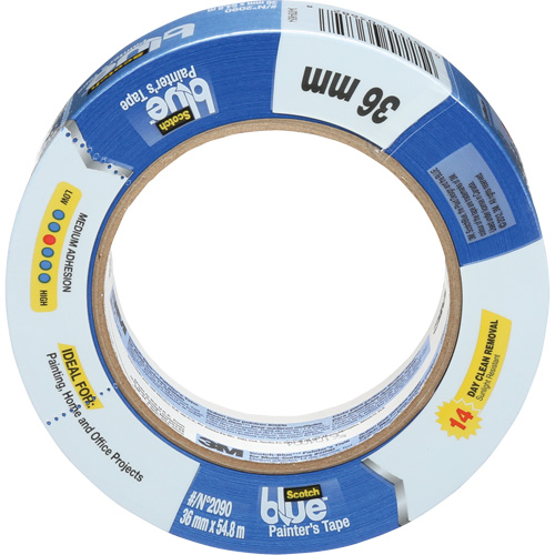 Ruban pour peintre ScotchBlue Original 2090, 36 mm (1-2/5") x 55 m (180'), Bleu NRZ Safety Inc.